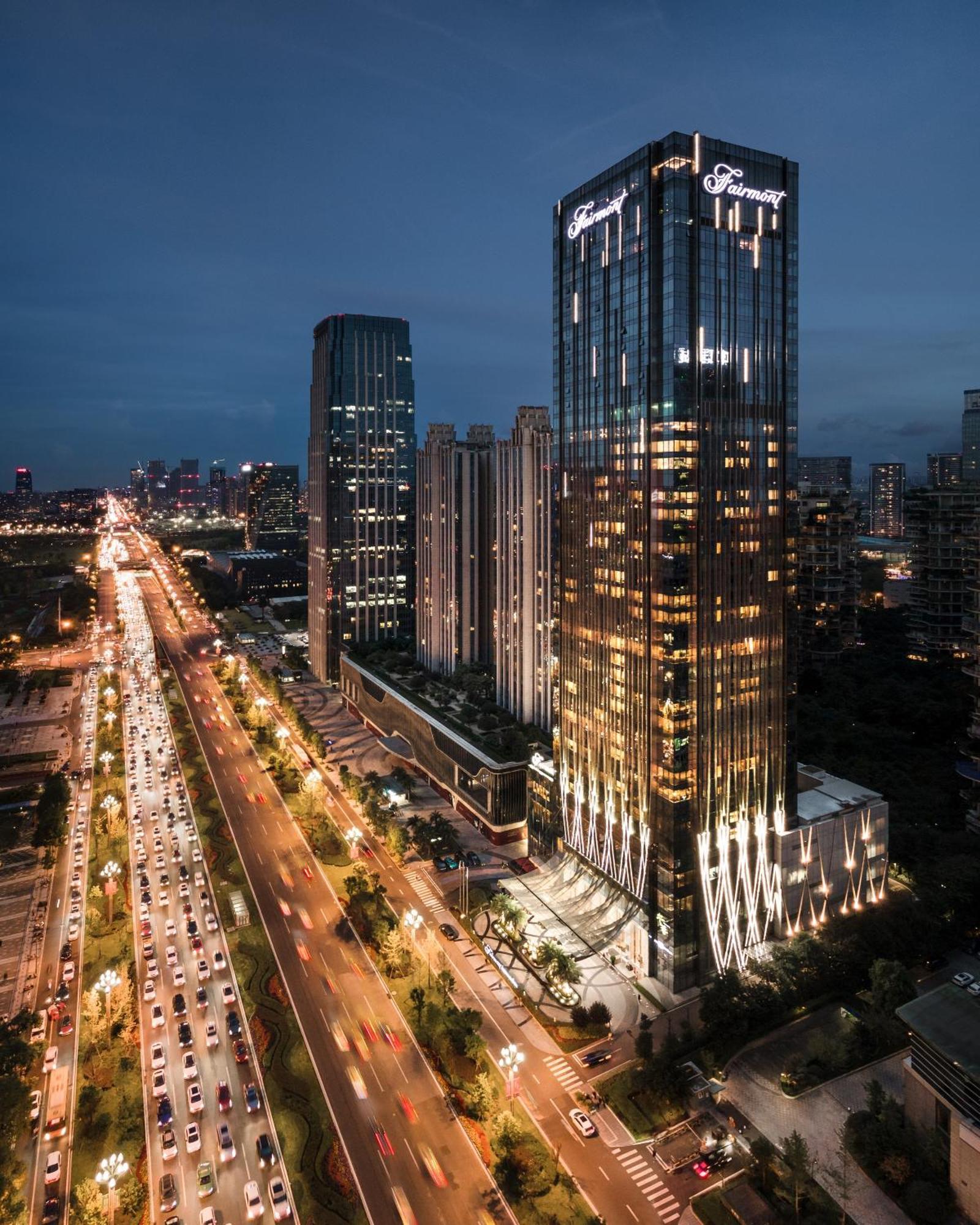 Hotel Fairmont Čcheng-tu Exteriér fotografie